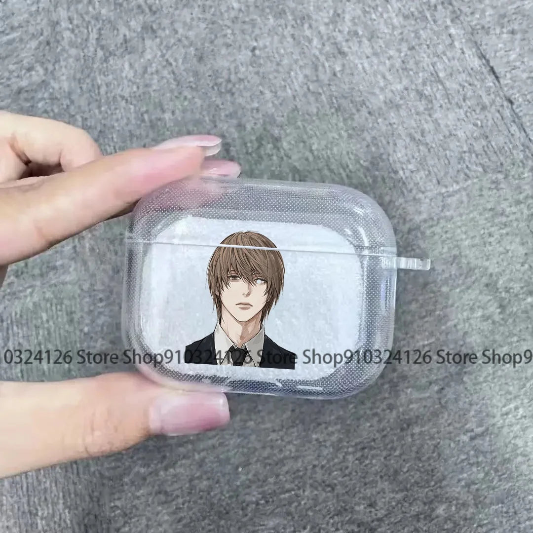 Funda para AirPods de Light Yagami y Mikami Teru Death Note.