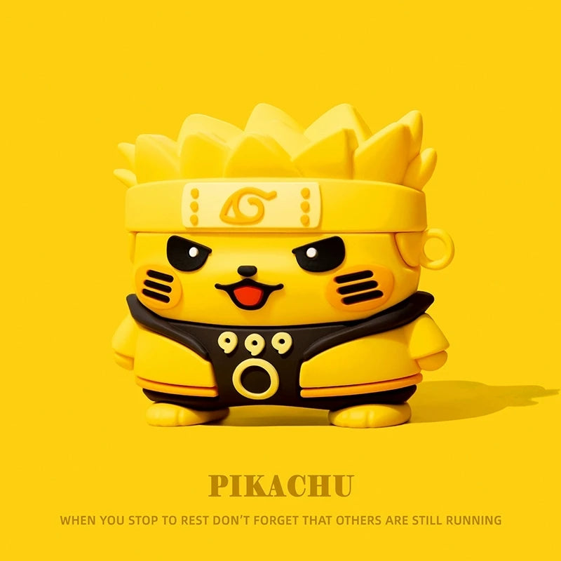 funda de silicona para auriculares con diseño de Gengar Para Airpods