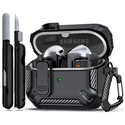 Funda Para Samsung Galaxy Buds con kit de limpieza Funda con cerradura