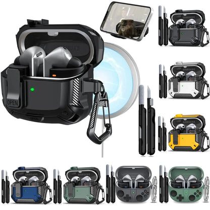Funda Para Samsung Galaxy Buds con kit de limpieza Funda con cerradura