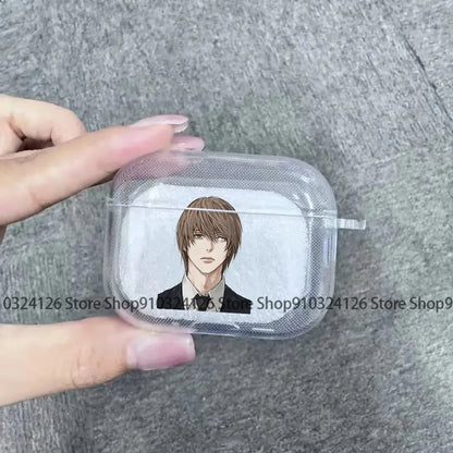 Funda para AirPods de Light Yagami y Mikami Teru Death Note.