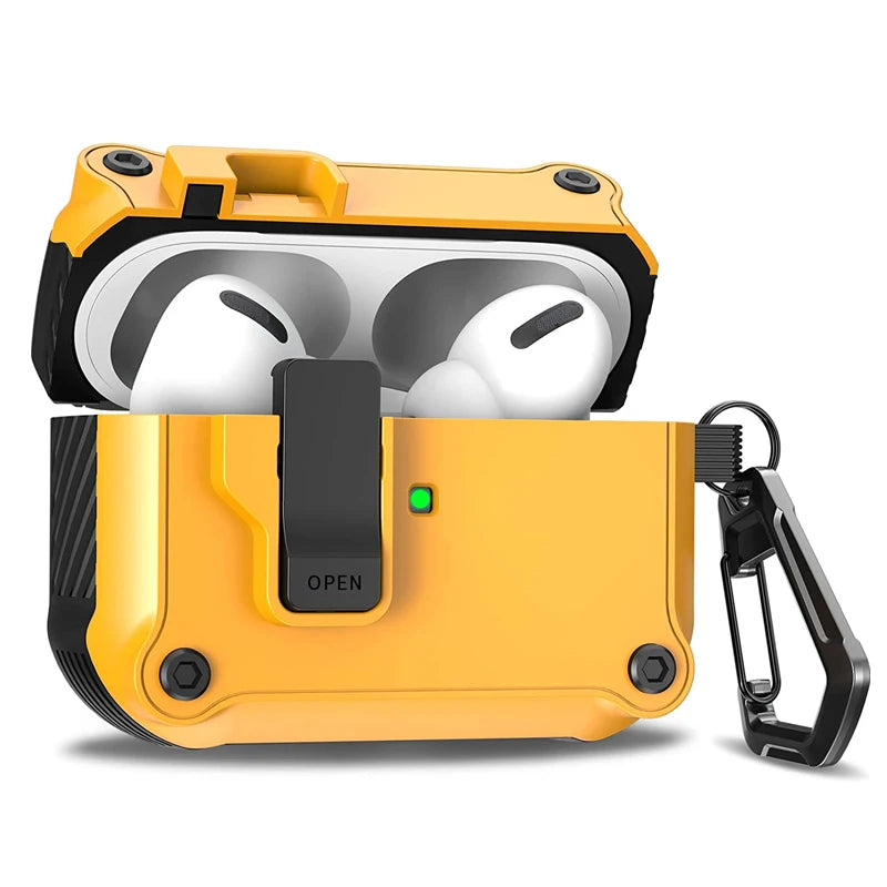 Funda de seguridad con cierre para AirPods Pro 3 (FUTURISTA)