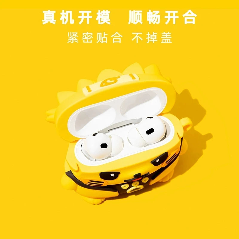 funda de silicona para auriculares con diseño de Gengar Para Airpods