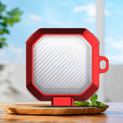 Funda transparente con cerradura de seguridad para Samsung Galaxy (protección a prueba de golpes)