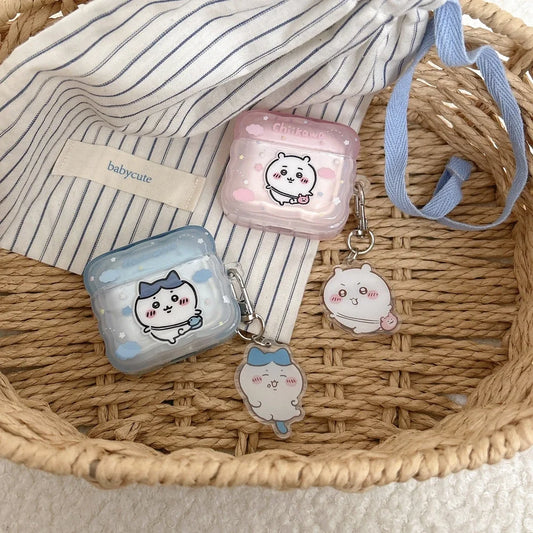 Chiikawa Hachiware Usagi Anime funda para auriculares