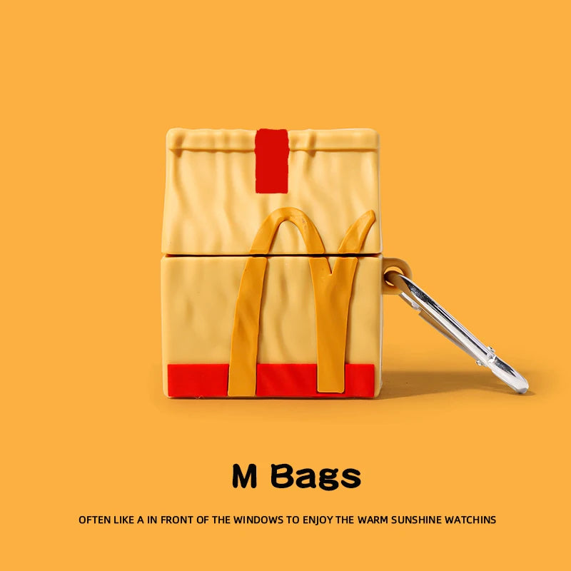 Funda para AirPods, con diseño de chicle de azúcar