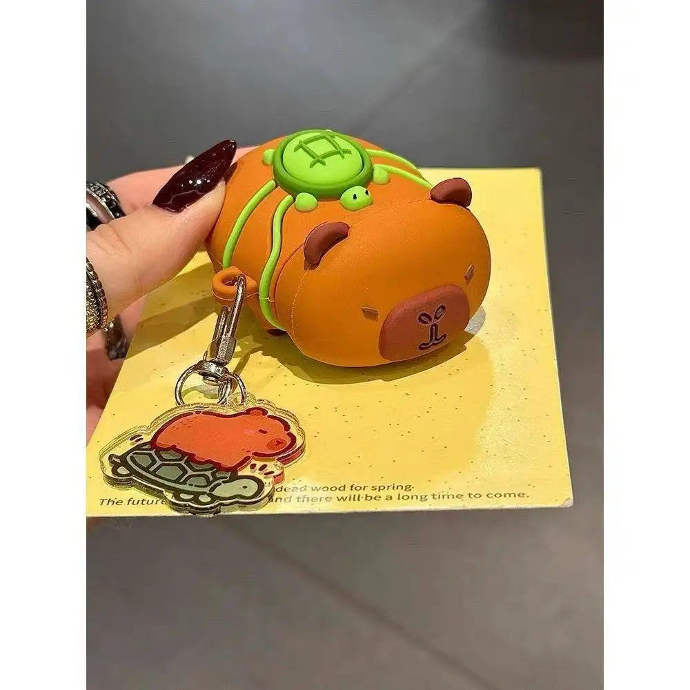 Funda AirPods con diseño de Capybara