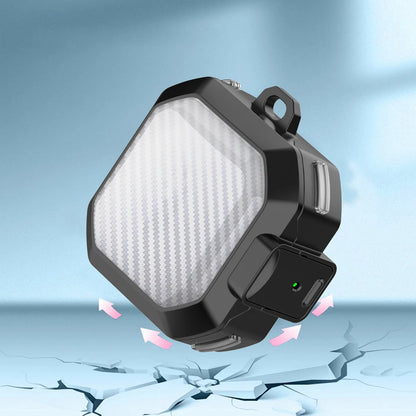 Funda transparente con cerradura de seguridad para Samsung Galaxy (protección a prueba de golpes)