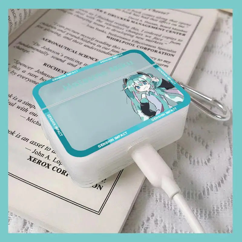 Funda para auriculares Anime Hatsune Miku Airpods