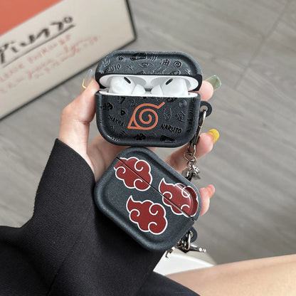 Funda protectora para auriculares Anime N-NARUTOS Itachi Obito Pain para Airpods