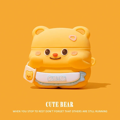 Funda de pan de galletas de Chocolate 3D para AirPods