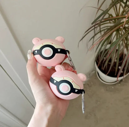 Samsung Galaxy Buds, funda Pokemon Ball Galaxy Buds 2/2 Pro/Live/Pro
