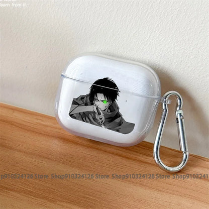 Funda de Anime japonés Attack on Titan para AirpodsPro