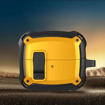 Funda para Samsung Galaxy Buds a prueba de golpes, con gancho.