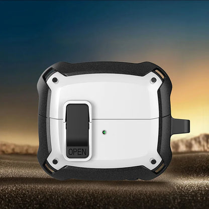 Funda para Samsung Galaxy Buds a prueba de golpes, con gancho.