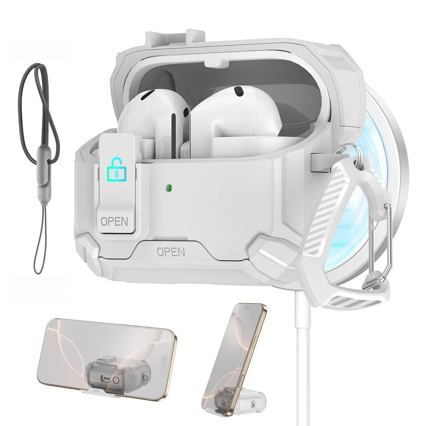 Funda 2025 para Samsung Galaxy Buds