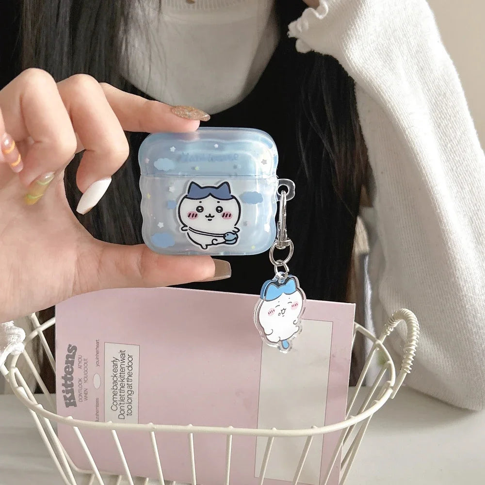 Chiikawa Hachiware Usagi Anime funda para auriculares