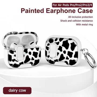 Funda para AirPods Pro, con aspecto tropical y llamativo (con bloqueo de seguridad)