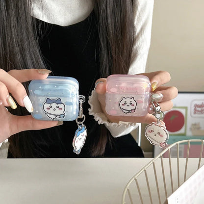 Chiikawa Hachiware Usagi Anime funda para auriculares
