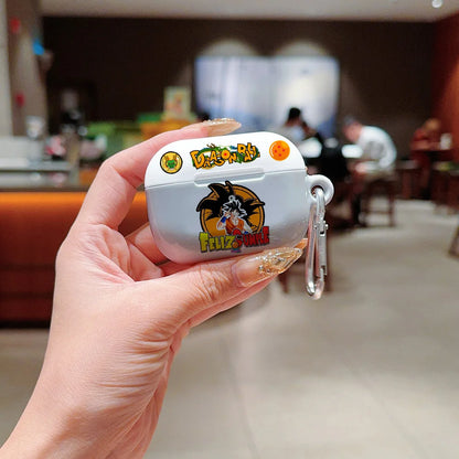 Anime a prueba de golpes para d-dragons bolas protectora brillante HD duro PC auriculares funda para AirPods 1 2 3