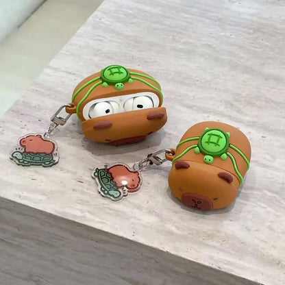 Funda AirPods con diseño de Capybara
