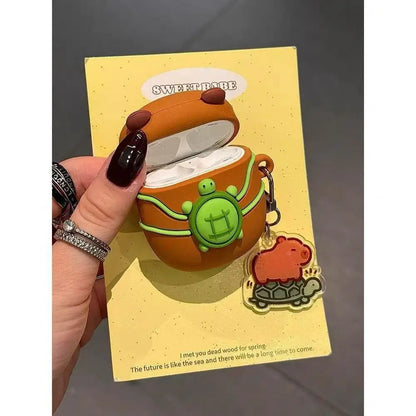 Funda AirPods con diseño de Capybara