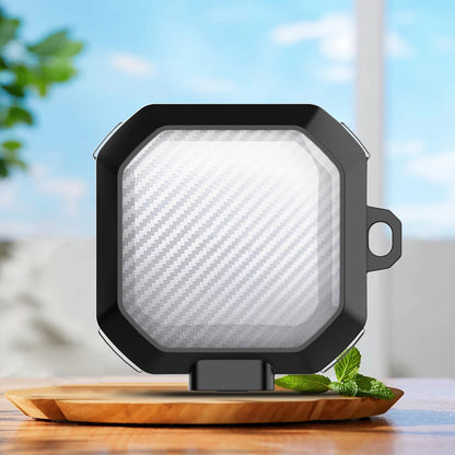 Funda transparente con cerradura de seguridad para Samsung Galaxy (protección a prueba de golpes)