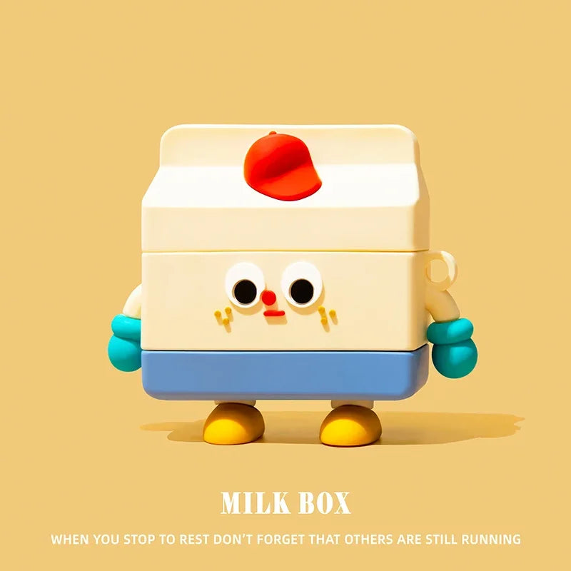 Funda de pan de galletas de Chocolate 3D para AirPods