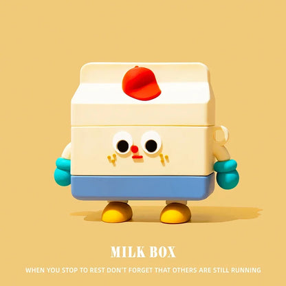 Funda de pan de galletas de Chocolate 3D para AirPods