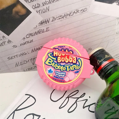 Funda para AirPods, con diseño de chicle de azúcar