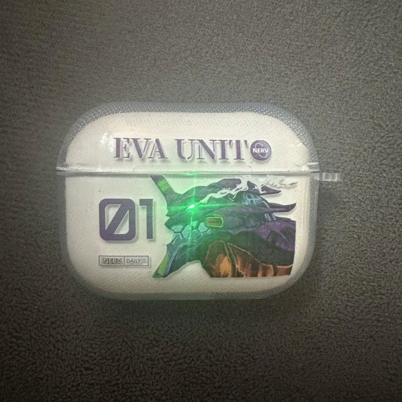 EVANGELION Eva-01 Funda para AirPods 1, 2, 3, Pro 2 Funda Anime
