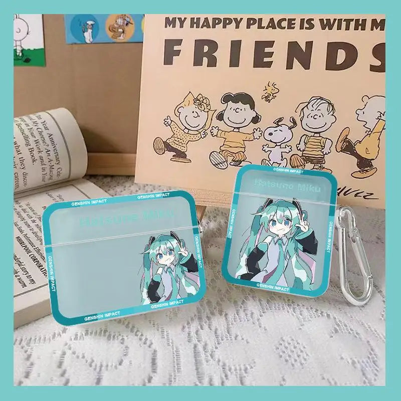 Funda para auriculares Anime Hatsune Miku Airpods