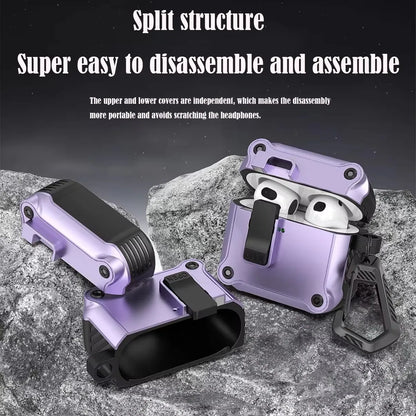 Funda de seguridad con cierre para AirPods Pro 3 (FUTURISTA)