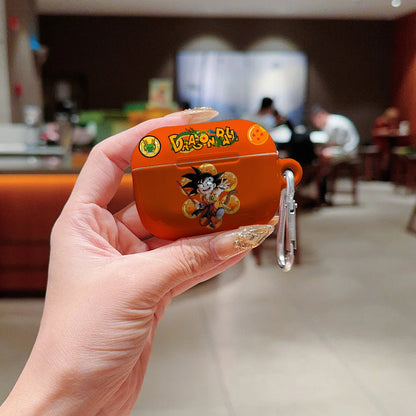 Anime a prueba de golpes para d-dragons bolas protectora brillante HD duro PC auriculares funda para AirPods 1 2 3