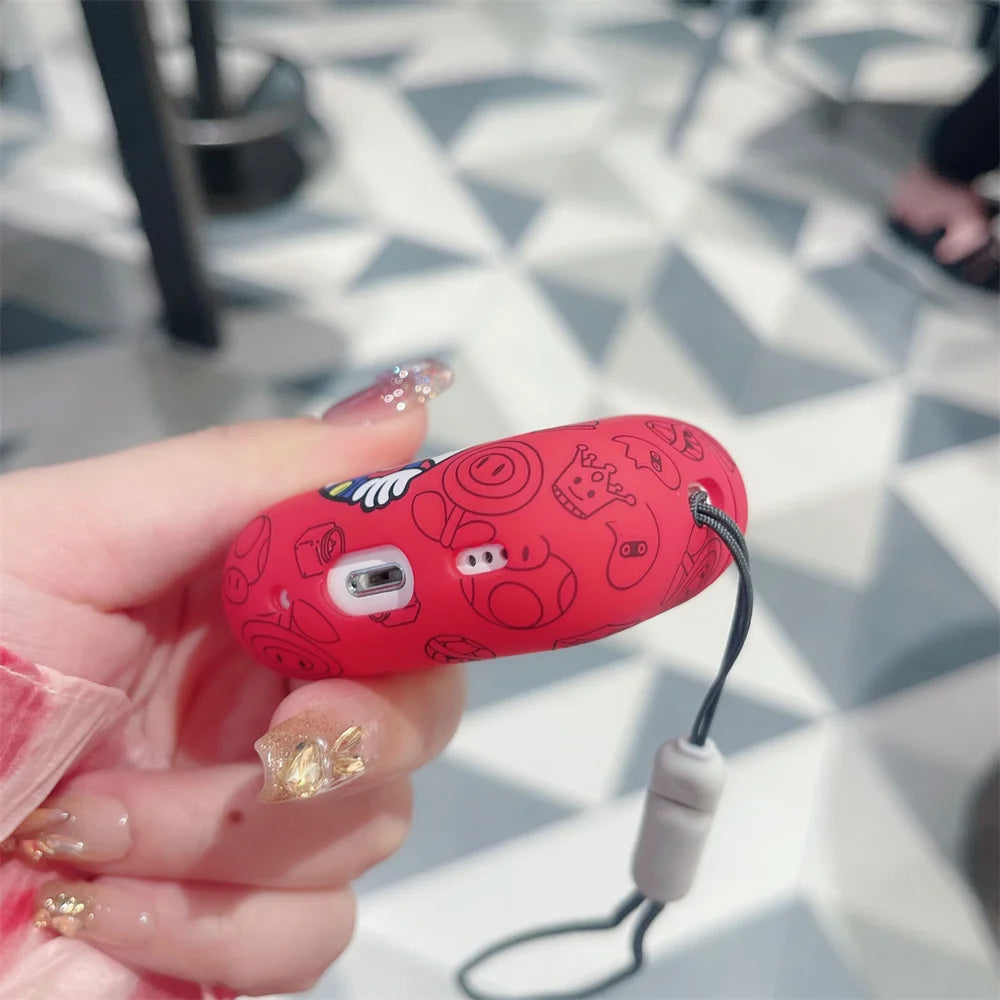 Fundas para Airpods con diseño de Mario y Yoshi