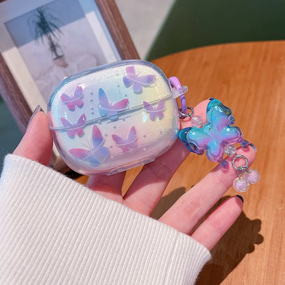 Funda para Xiaomi Redmi Buds 6 Pro con diseño de estrella 3D para auriculares Redmi Buds 6 Pro, con llavero