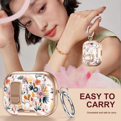 Funda para AirPods Pro, con aspecto tropical y llamativo (con bloqueo de seguridad)