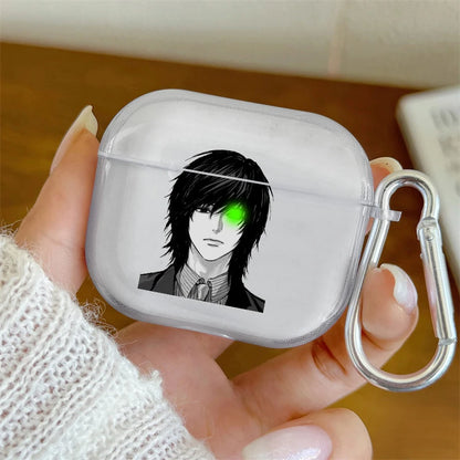 Funda para AirPods de Light Yagami y Mikami Teru Death Note.