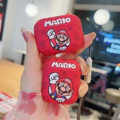 Fundas para Airpods con diseño de Mario y Yoshi