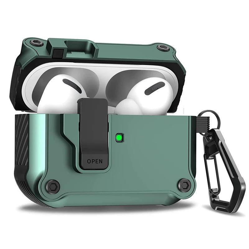 Funda de seguridad con cierre para AirPods Pro 3 (FUTURISTA)