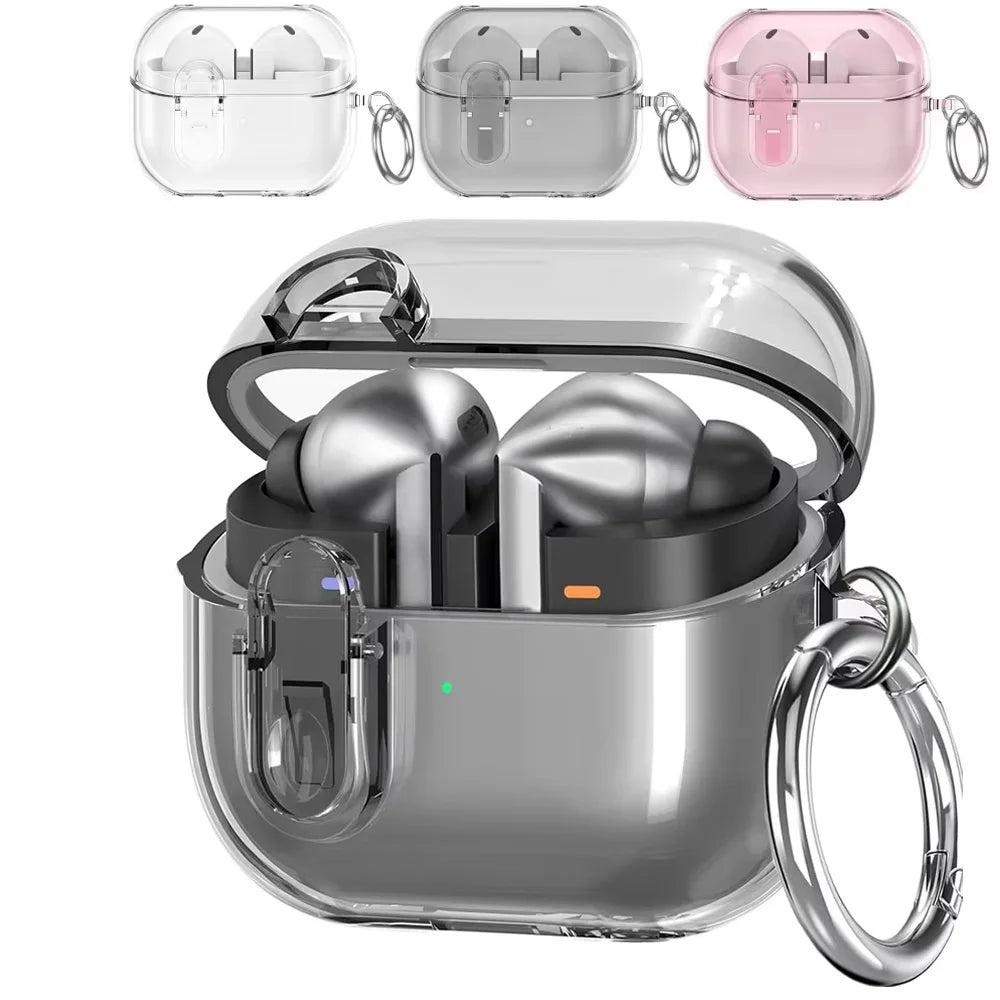 Funda de auriculares con cerradura de seguridad para Samsung Galaxy Buds