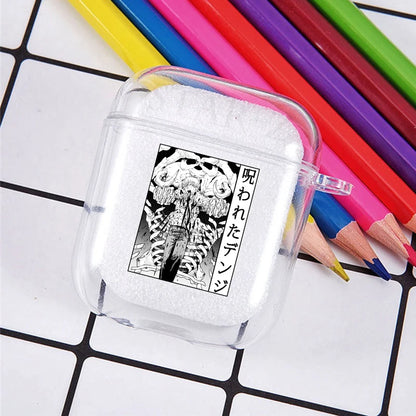 funda suave de TPU Power Denji Makima Aki Pochita funda para auriculares fundas Pro 3 2 1