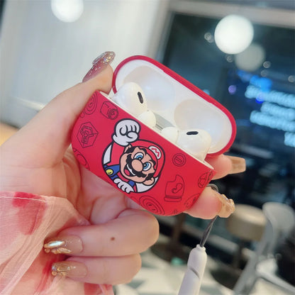 Fundas para Airpods con diseño de Mario y Yoshi