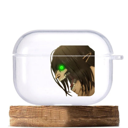 Funda para auriculares JapanAttack on Titan para Airpods 3 2 1