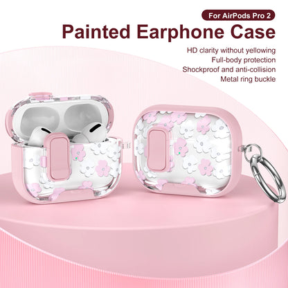 Funda para AirPods Pro, con aspecto tropical y llamativo (con bloqueo de seguridad)