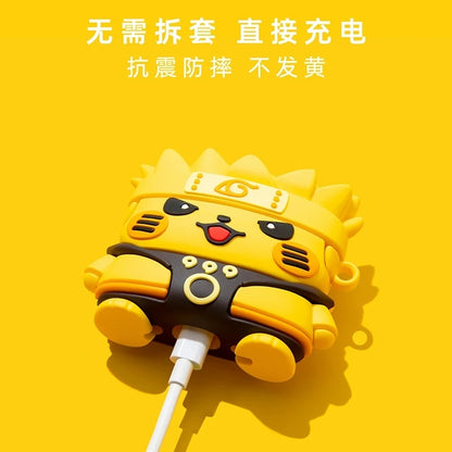 funda de silicona para auriculares con diseño de Gengar Para Airpods