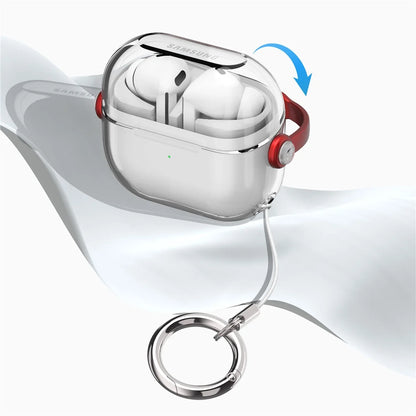 funda Para Samsung Galaxy Buds cubierta a prueba de golpes con llavero