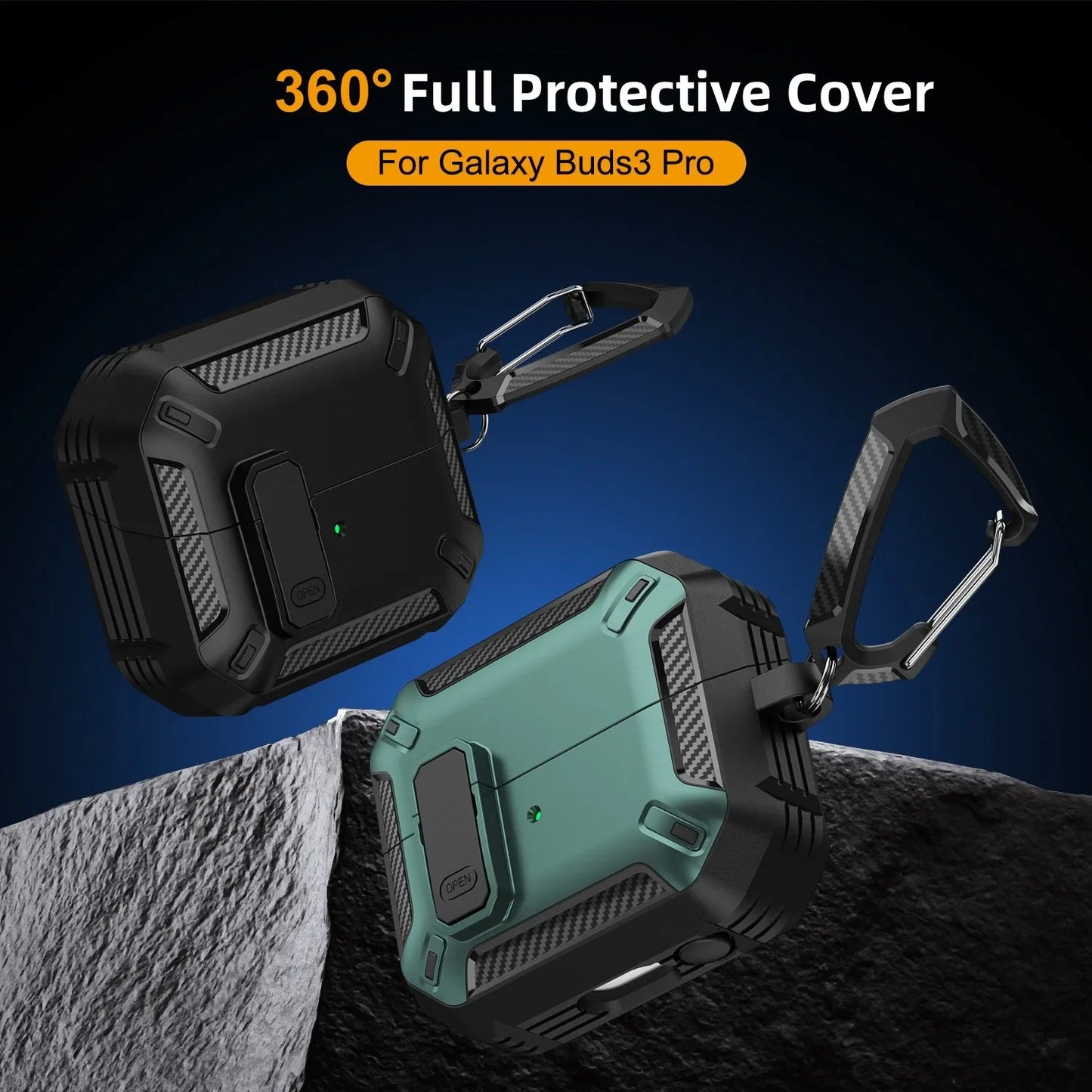 Funda Para Samsung Galaxy Buds con kit de limpieza Funda con cerradura