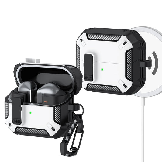 Fundas para auriculares con cerradura de seguridad para Samsung Galaxy Buds