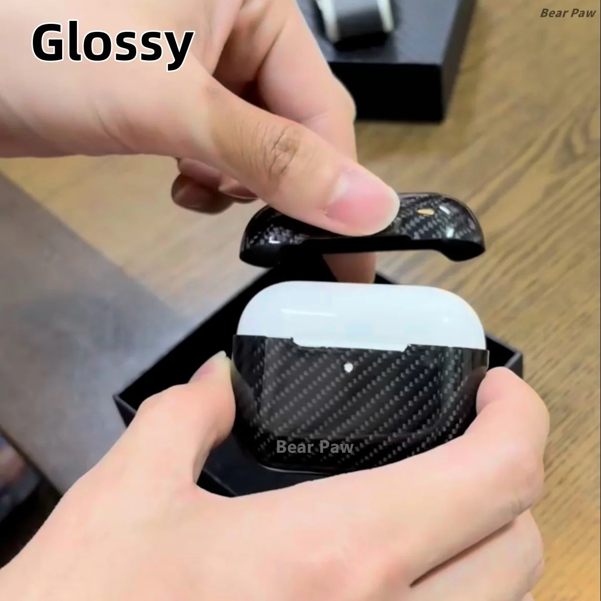 Para Airpods Pro 3 fundas de fibra de aramida fundas finas de fibra de carbono para auriculares para Airpods 4/Airpods Pro 2 3 cubierta de fibra de carbono Kevlar Real